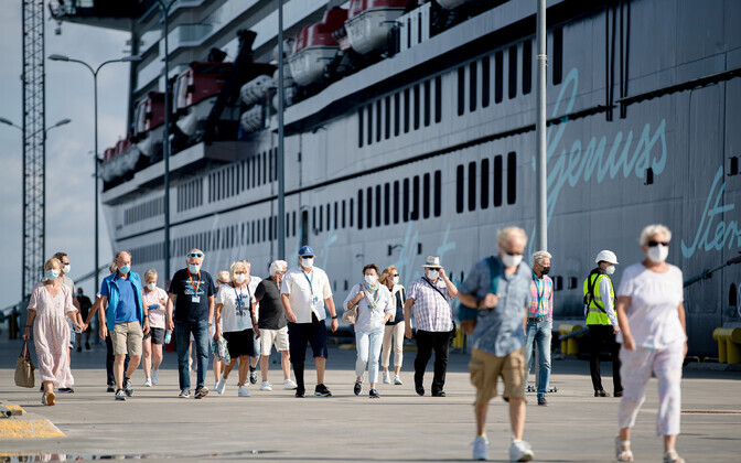 First cruise ship of 2021 arrives in Tallinn.