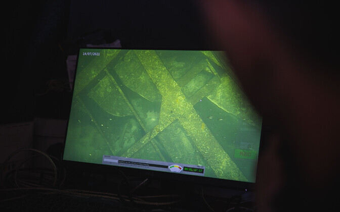 MS Estonia wreck dive.