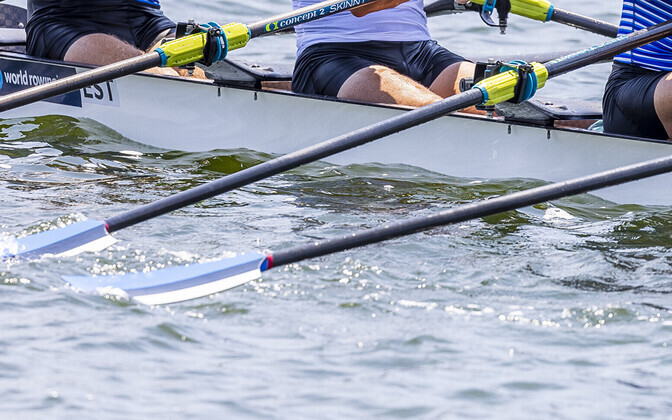 Estonia's Olympic quadruple sculls team starts training in Tokyo.