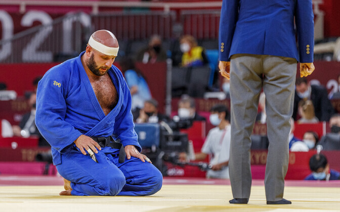 Grigori Minaškin at the Tokyo Olympics.