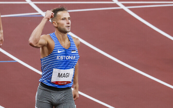 Rasmus Mägi pääses Tokyo olümpiamängudel 400 meetri tõkkejooksu finaali