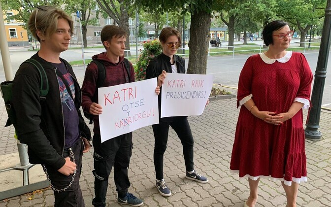 Катри Райк и Яна Кондрашова.