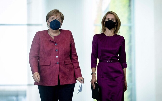 Saksamaa liidukantsleri Angela Merkeli ja Eesti peaministri Kaja Kallase kohtumine Berliinis