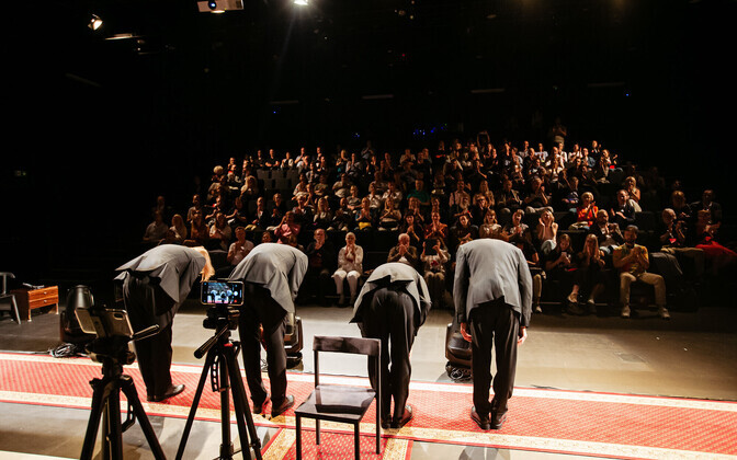 Открытие Театрального фестиваля Свободы в Нарве.