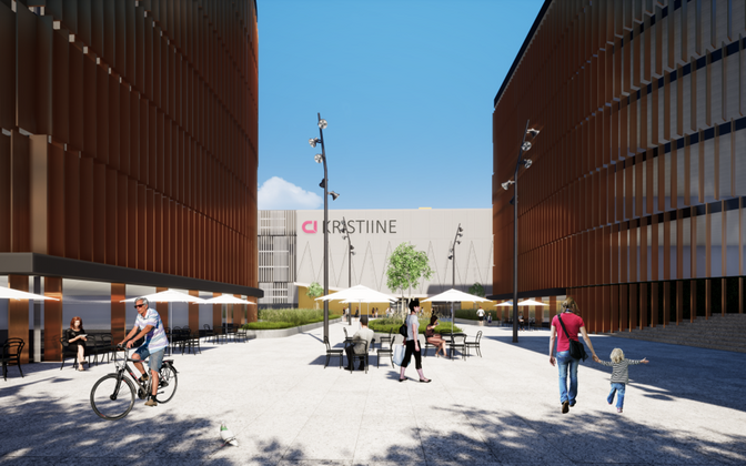 Kristiine keskuse plaanitav laiendus
