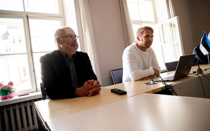 Фракция Центристской партии в Рийгикогу встретилась с Аларом Карисом.