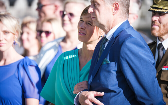 President Kersti Kaljulaidi vastuvõtt Kadrioru roosiaias