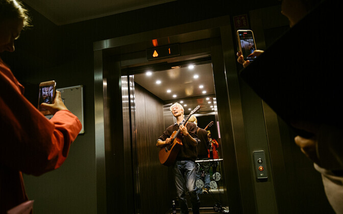 Jazzkaar tõi muusika ka raadiomaja lifti