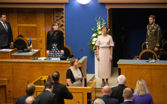 Opening session of the Riigikogu on September 13, 2021.