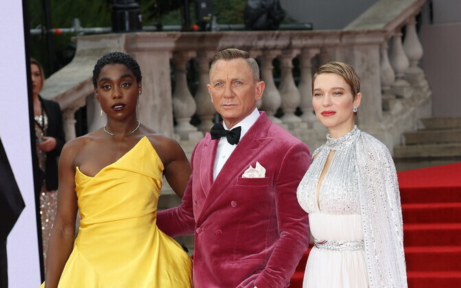 Lashana Lynch, Daniel Craig ja Lea Seydoux