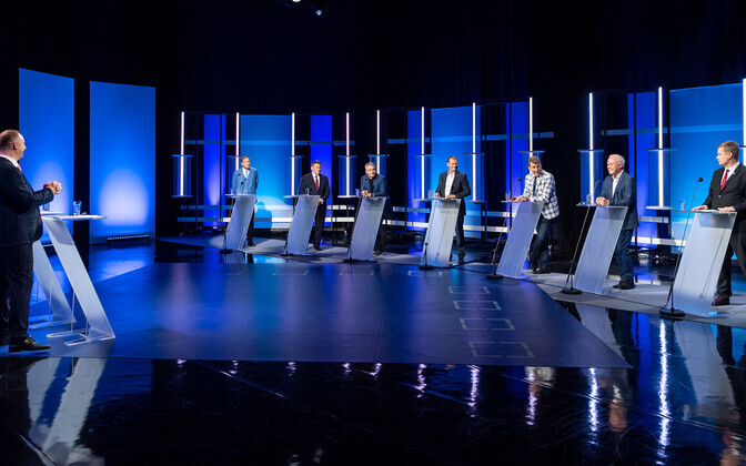 ETV 'Valimisstuudio' debate featuring Pärnu city electoral candidates, September 29 2021.