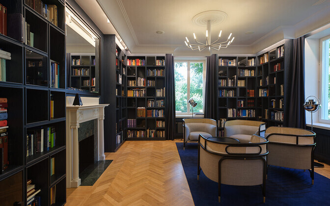 Refurbished Estonian Embassy in Helsinki.