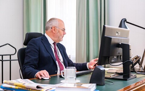 Президент Эстонии Алар Карис.