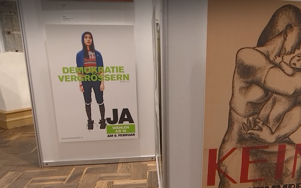 Plakatid Ajaloomuuseumi näitusel