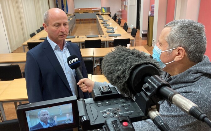 Заседание горсобрания Кохтла-Ярве.