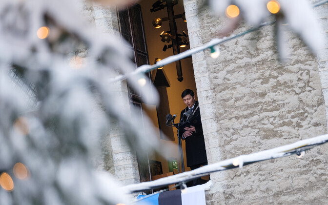 Christmas peace declared in Tallinn on December 24, 2021.