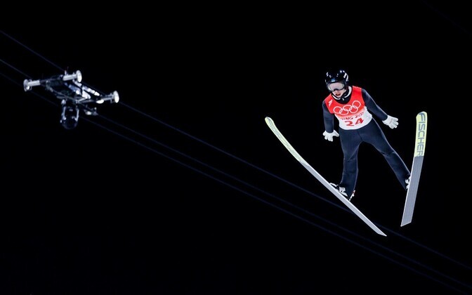 Прыжки с большого трамплина. Квалификация.