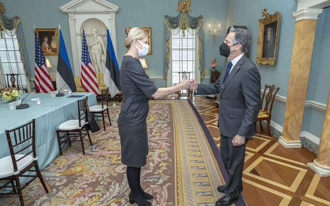 Eva-Maria Liimetsa ja Antony Blinkeni kohtumine Washingtonis