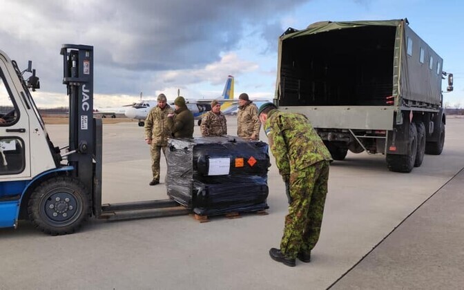 Eesti Javelinid jõudsid Ukrainasse.