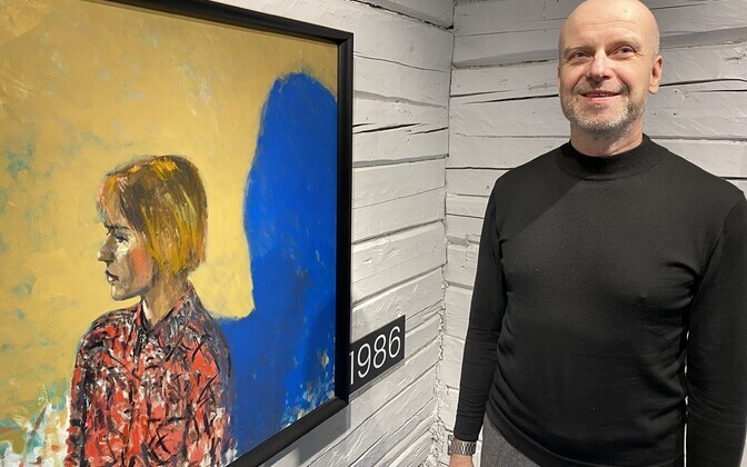 Viljandis Rüki galeriis avati Kaido Ole isikunäitus “Pealinna salat”.