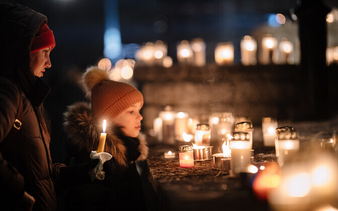 Tallinn commemorates the March 9, 1944 bombing of Tallinn.