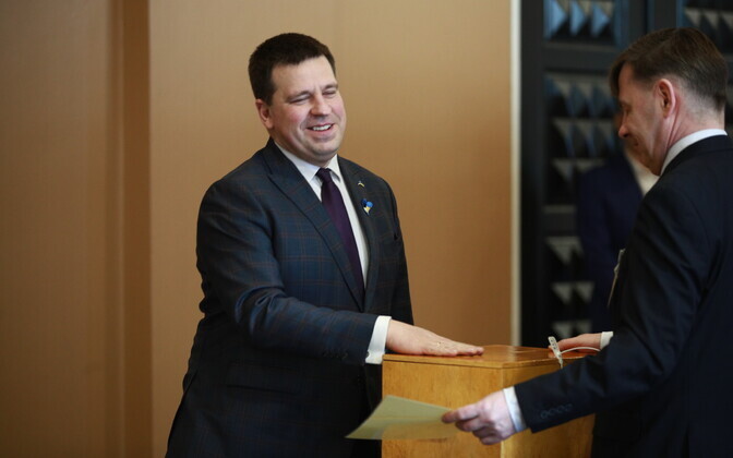 Ballot to pick Riigikogu speaker, deputy speakers, March 17 2022.