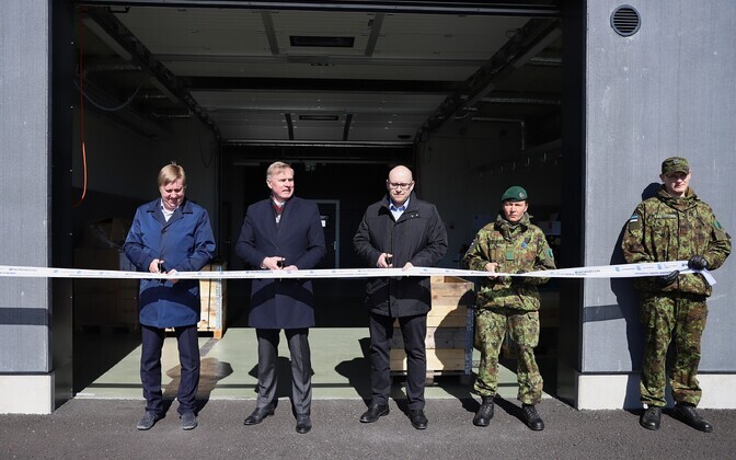 New barracks complex at Paldiski military base. April 12, 2022.