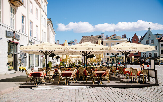 Bars and restaurants in Tallinn are waiting for the season to begin.