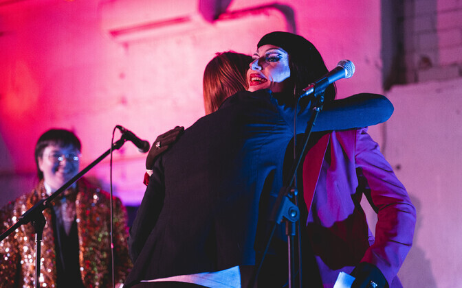 The Rainbow Heroes awards gala at Tallinn's Sveta Bar on Tuesday. May 17, 2022.