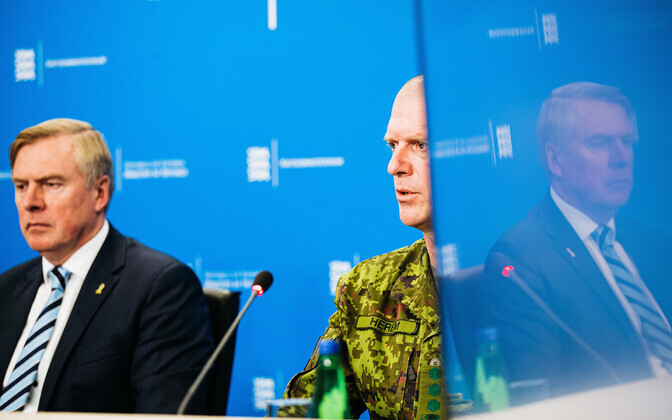 Press conference announcing €3.8-billion defense budget for 2023-2026, Friday, May 20 2022.