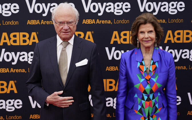 Rootsi kuningas Carl Gustaf ja kuninganna Silvia 