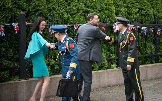 Reception at the British Ambassador to Estonia's residence marking Queen Elizabeth II's Platinum Jubilee, Wednesday, June 8 2022.