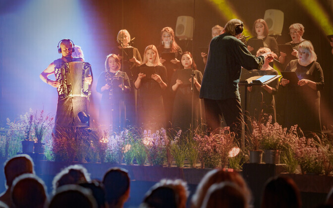 The 40th anniversry concert of the Estonian Philharmonic Chamber Choir (EPCC).