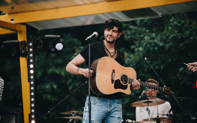 Autovabaduse puiestee avakontserdi proov