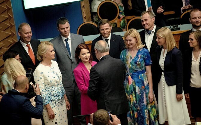 Kaja Kallase teise valitsuse liikmed andsid ametivande