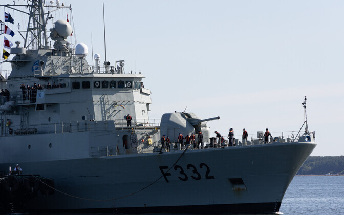 Ships from the Standing NATO Maritime Group 1 in Tallinn.