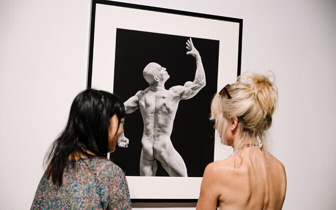 Открытие выставки Каупо Киккаса 