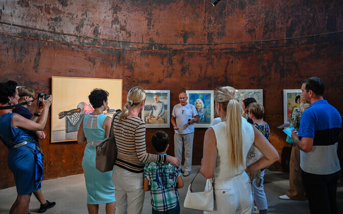 В Виймси открылась выставка Рейна Мягара и Юри Аррака.