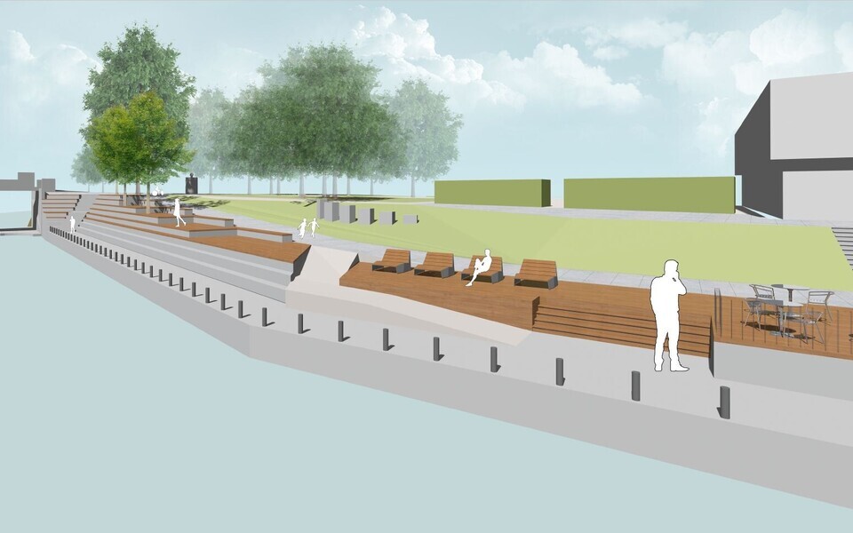 Эскиз променада.