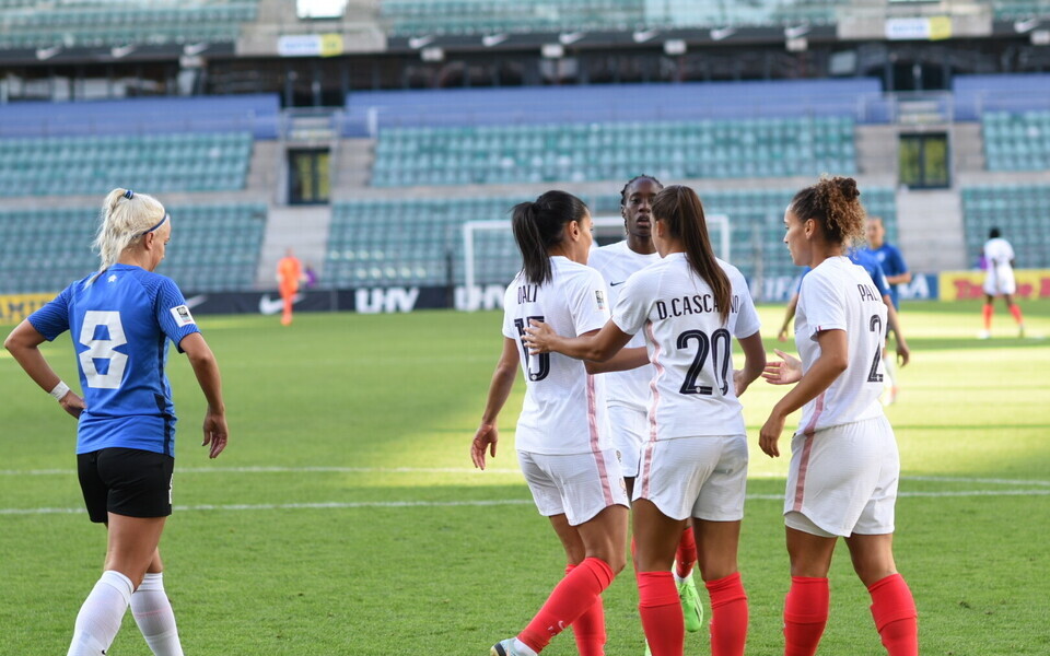 MM-valikmäng Eesti naiste jalgpallikoondis - Prantsusmaa naiste jalgpallikoondis