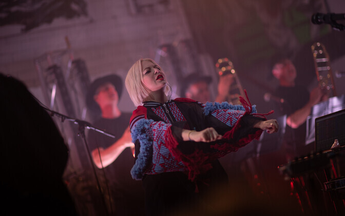 Ukrainian electro-folk band ONUKA at Sveta Bar in Tallinn