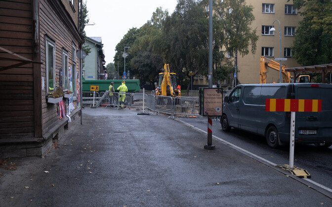 Vana-Kalamaja tänava rekonstrueerimine ja liikluspiirangud.