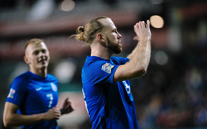 Матч Эстония - Мальта.