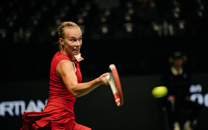 Elena Malõgina versus Belinda Bencic, Tallinn WTA250, Monday, September 26 2022.