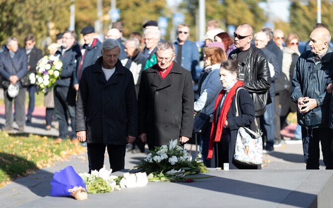 The 28th anniversary off the sinking of the Estonia ferry was commemorated in Tallinn on September 28.
