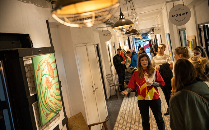 Anu Muiste “Tundlik rändaja” exhibition at the Telliskivi Creative City