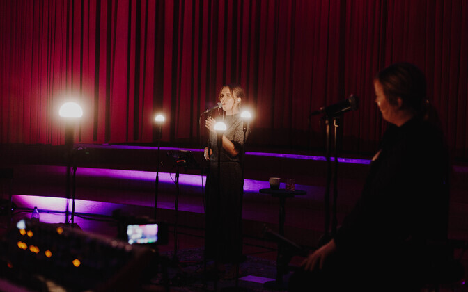 Aneti uue albumi kontsertvideo salvestamine