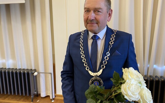 Kulno Klein (SDE) was elected elected mayor of Paide on Monday. October 31, 2022.