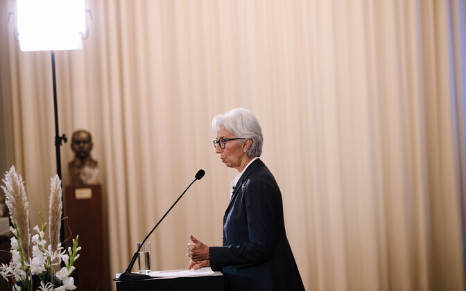 Визит Кристин Лагард в Эстонию.