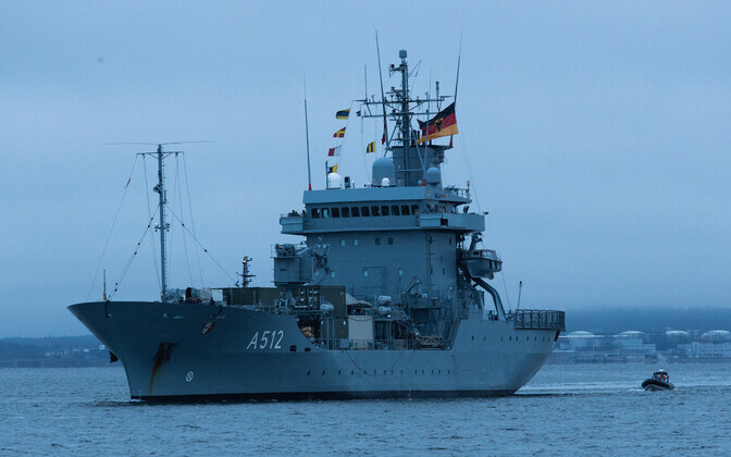 SNMCMG1 ships visiting Estonia, Saturday, November 5 2022.